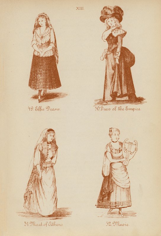 Costumes de fantaisie : Effie Deane, Robe de l
