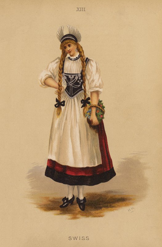 Costumes de déguisement : Suisse - English School