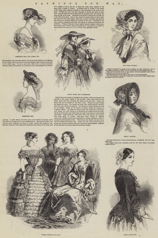 Modes de mai (gravure) - English School
