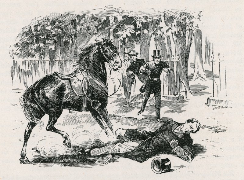 Accident mortel de Sir Robert Peel, Constitution Hill - English School