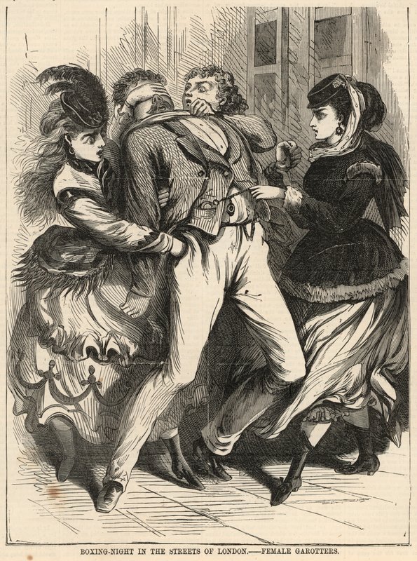Les femmes garrotteuses - English School