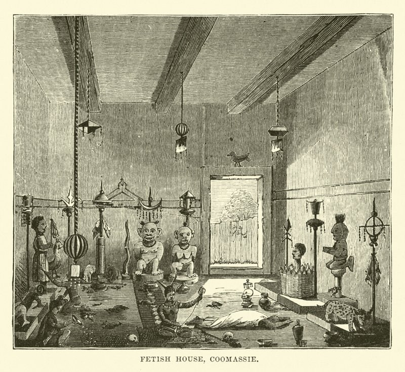 Maison fétiche, Coomassie - English School