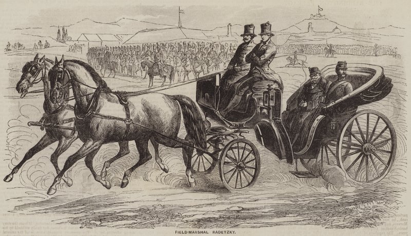 Maréchal Radetzky (gravure) - English School