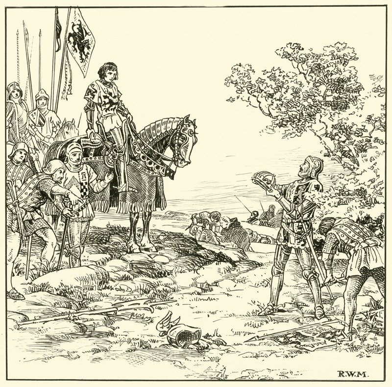 Trouver la couronne à Bosworth - English School