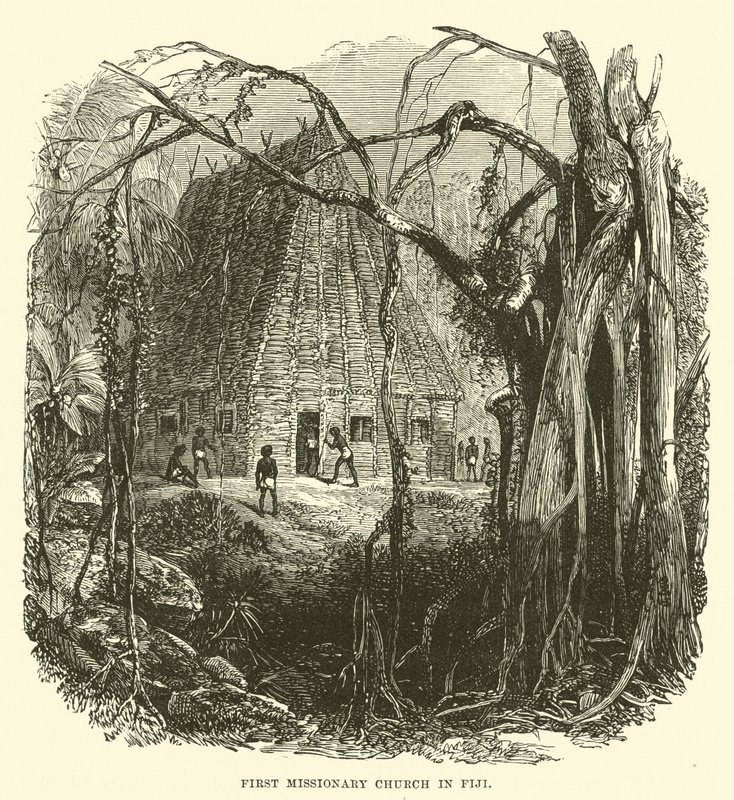 Première église missionnaire aux Fidji - English School