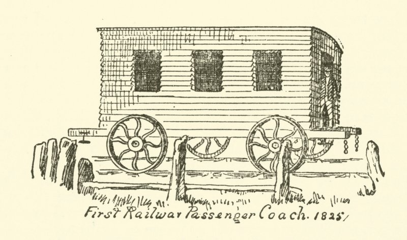 Première voiture de chemin de fer pour passagers - English School