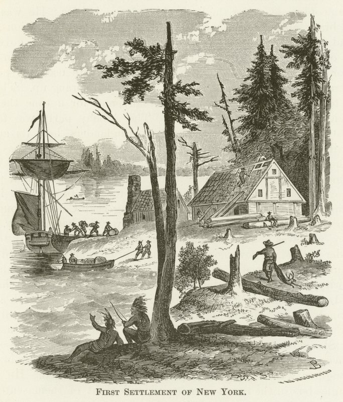 Première colonie de New York - English School