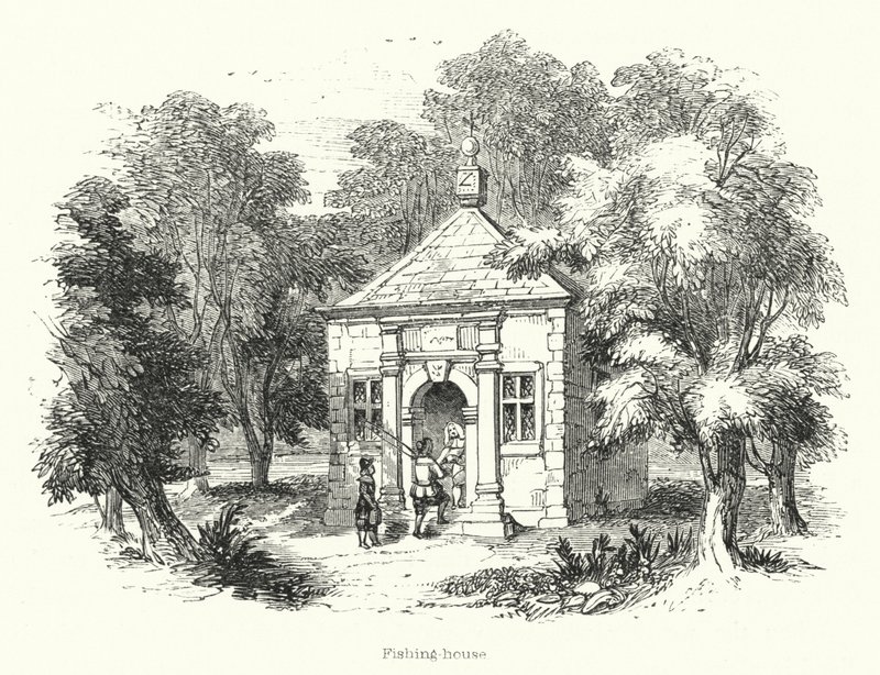 Maison de Pêche (gravure) - English School