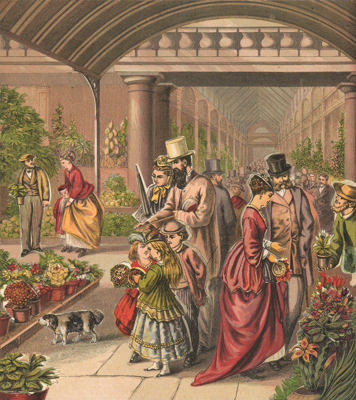 Marché aux fleurs - English School