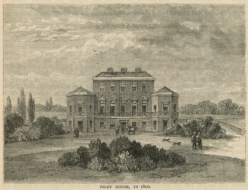 Foley House en 1800 - English School