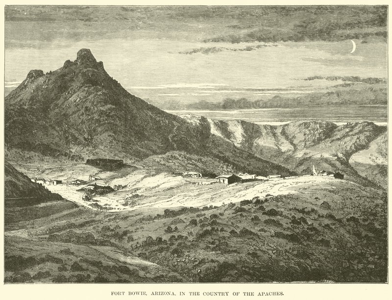 Fort Bowie, Arizona, dans le pays des Apaches - English School