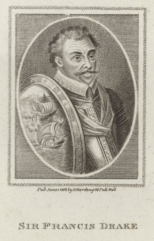 Francis Drake (gravure) - English School