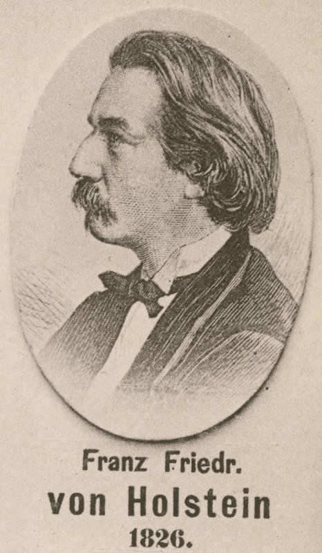Franz Friedrich von Holstein - English School