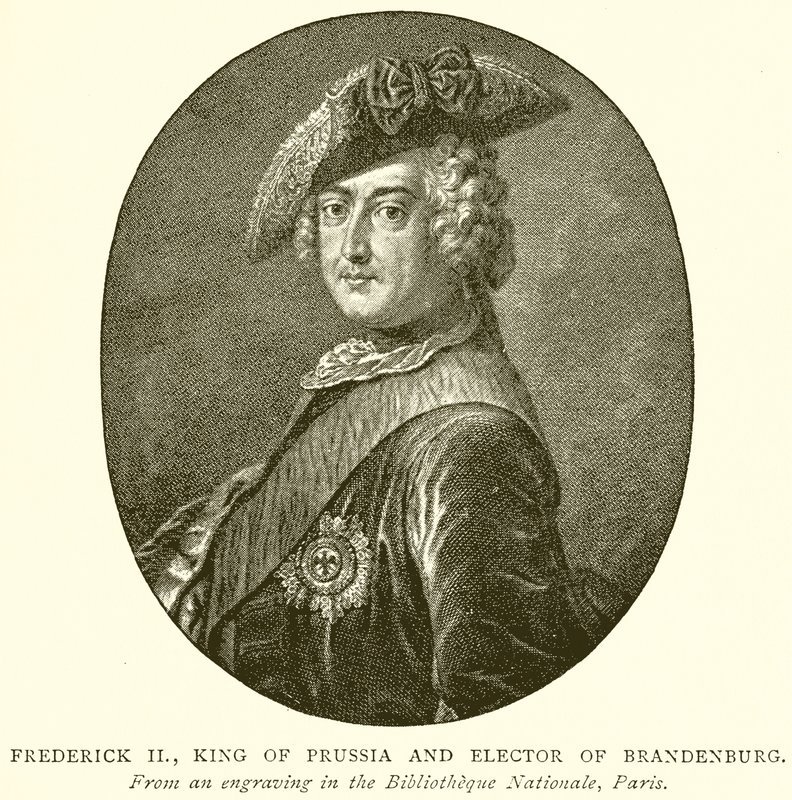 Frédéric II, roi de Prusse et électeur de Brandebourg - English School