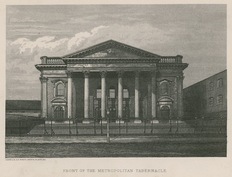 Façade du Tabernacle Métropolitain - English School
