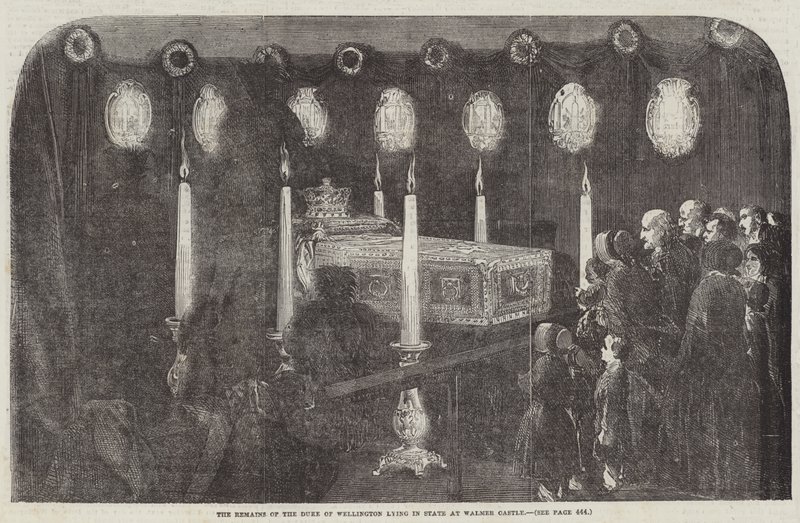 Funérailles du duc de Wellington - English School