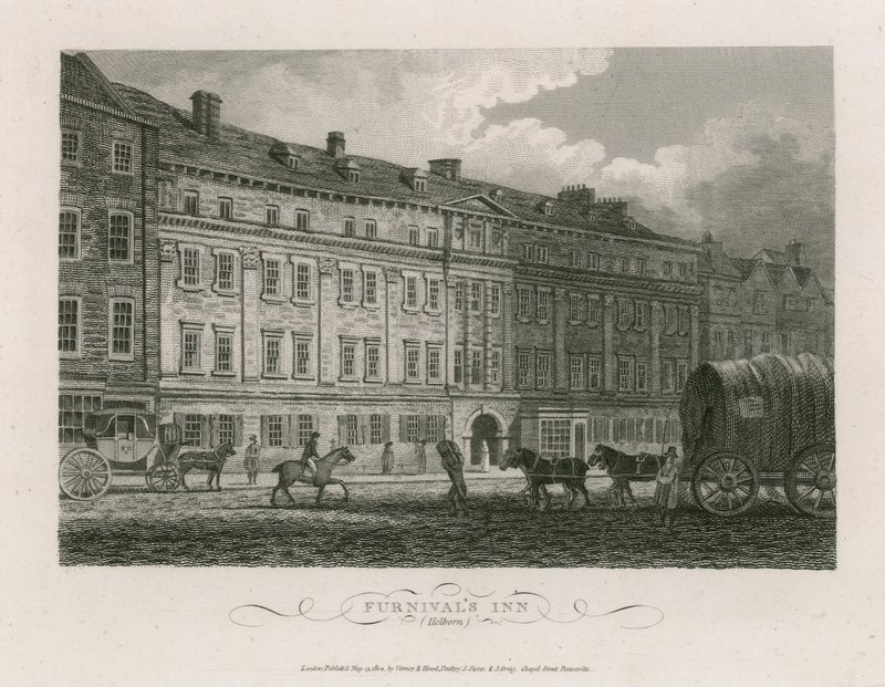 Furnivals Inn, Holborn, Londres - English School
