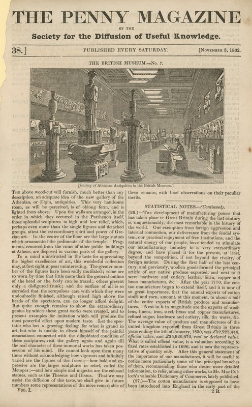Galerie des antiquités athéniennes - English School