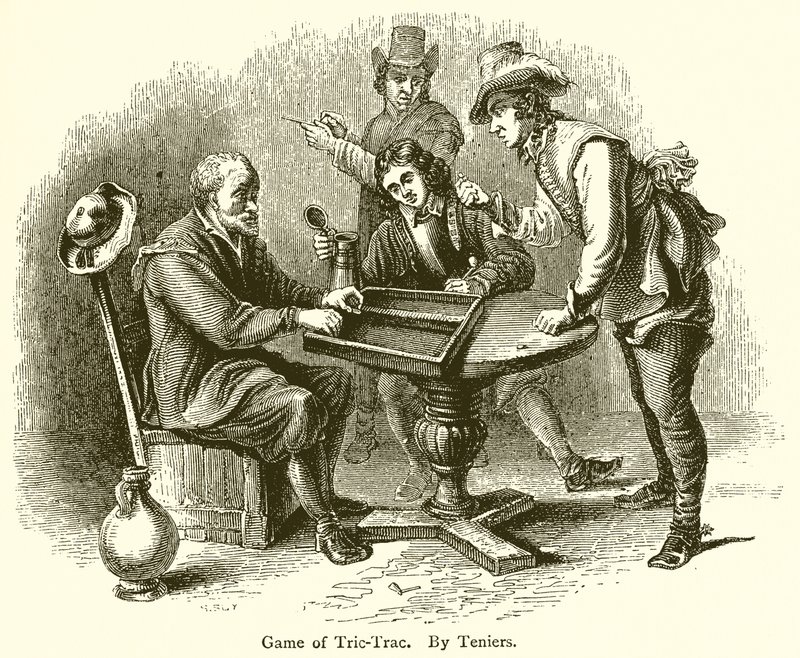 Jeu de Tric-Trac - English School