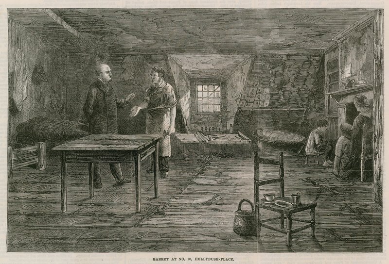 Grenier au n° 10, Hollybush-Place - English School