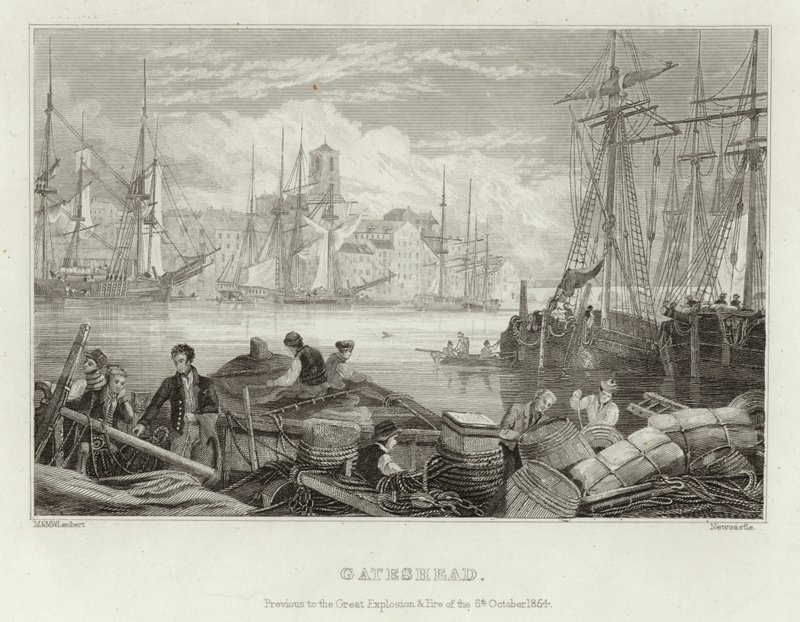 Gateshead avant la grande explosion et l