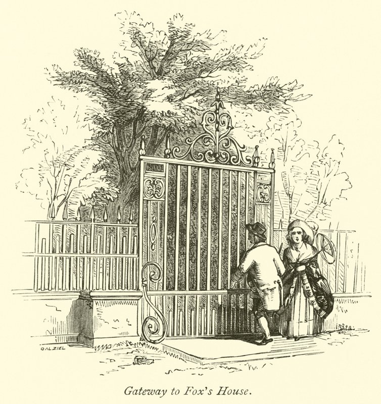 Porte de la Maison de Fox - English School