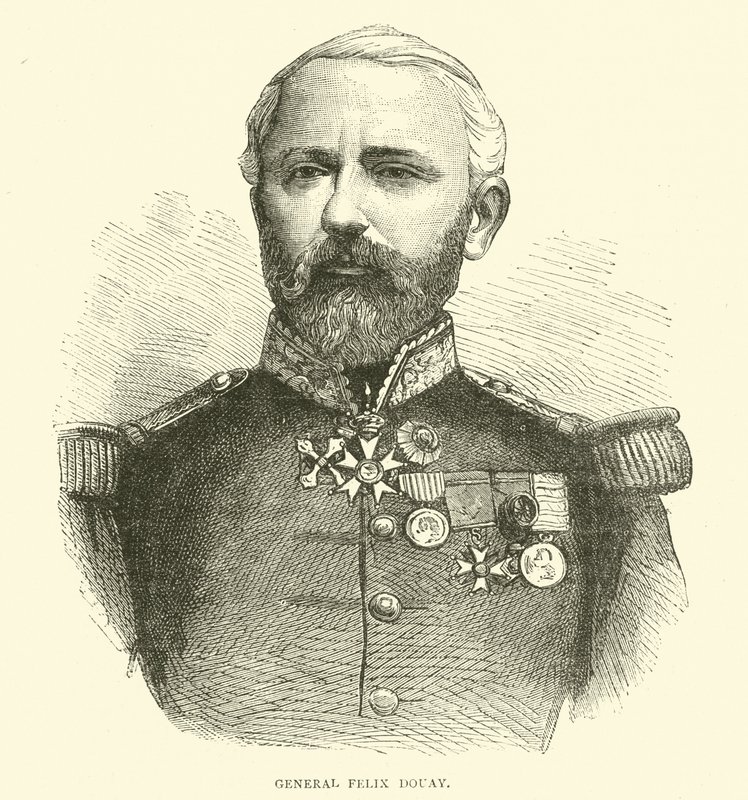 Général Félix Douay, 1870 - English School