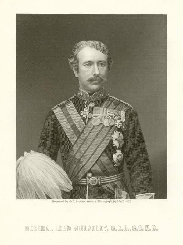 Général Lord Wolseley - English School