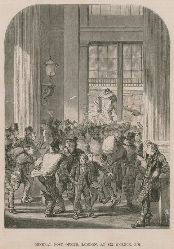 Bureau de Poste Général à six heures - English School
