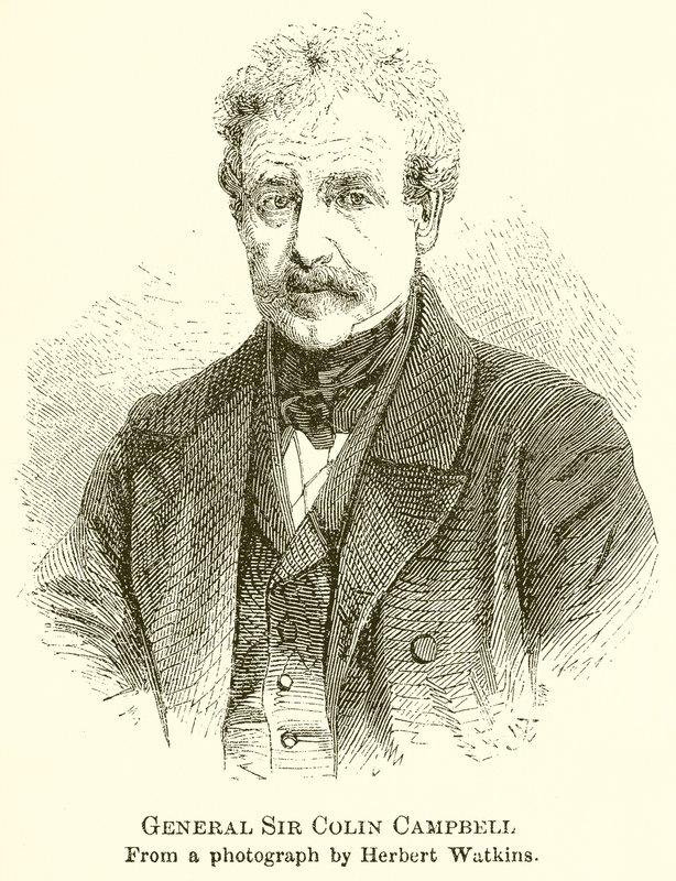 Général Sir Colin Campbell - English School