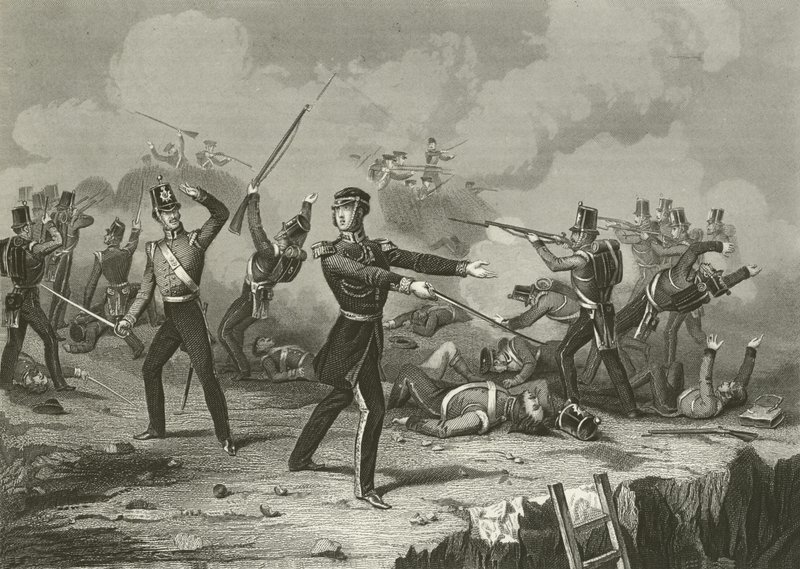 Général Windham dans le Redan, 8 septembre 1855 - English School