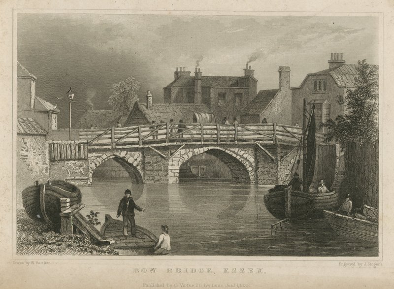 Vue générale du Bow Bridge - English School