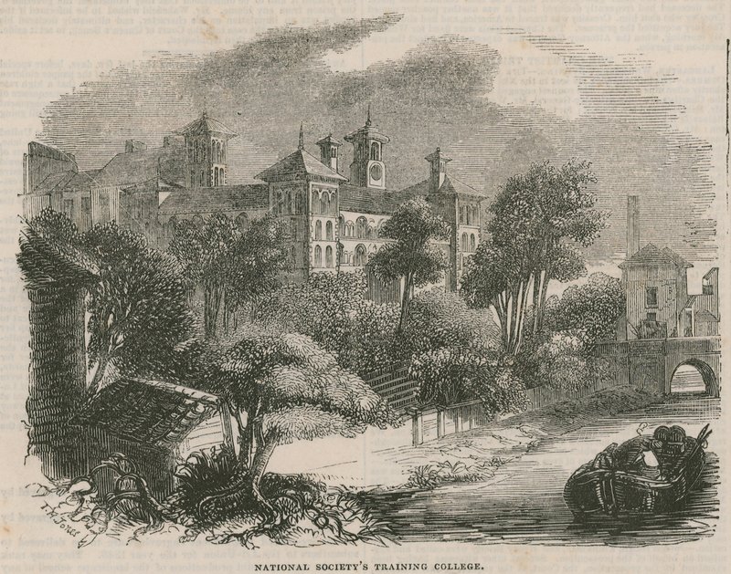 Vue générale du Collège de formation de la Société nationale - English School