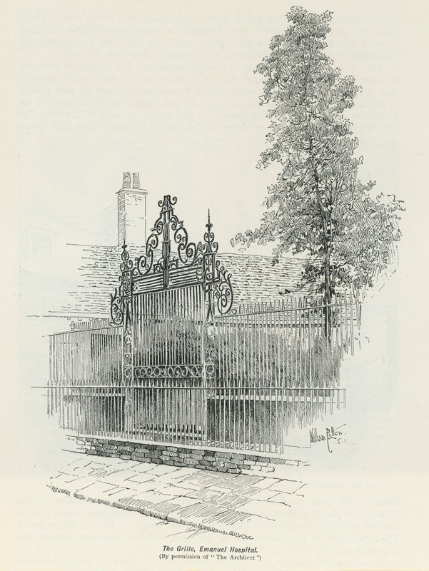 Vue générale de la grille de l