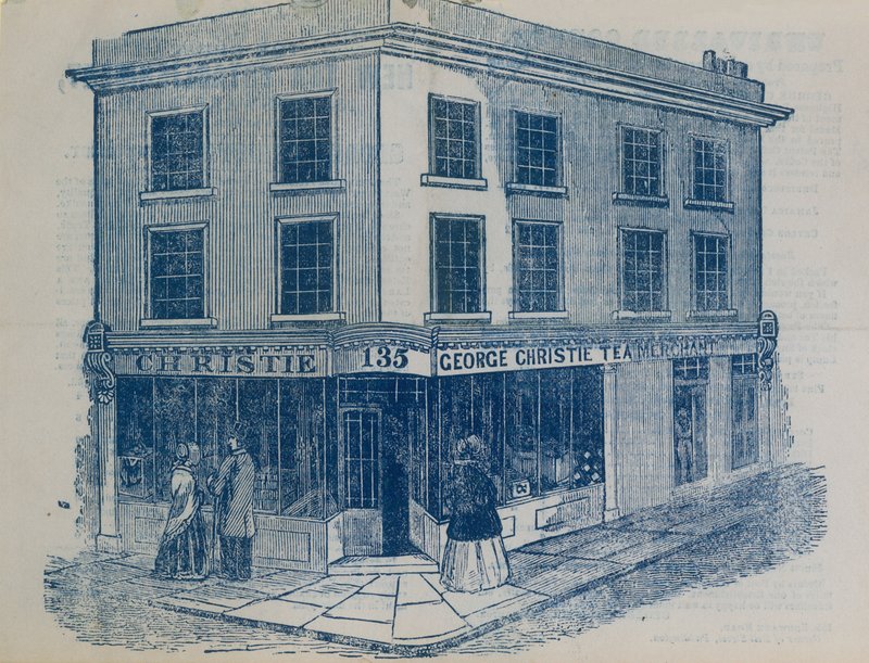 George Christie Marchand de thé - English School