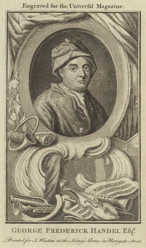 George Frederick Handel Esquire - English School