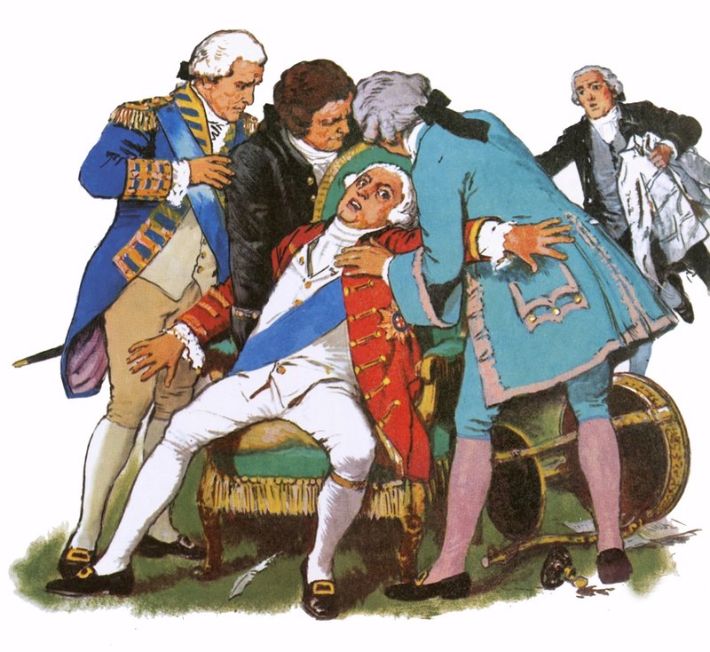 George III souffrant d