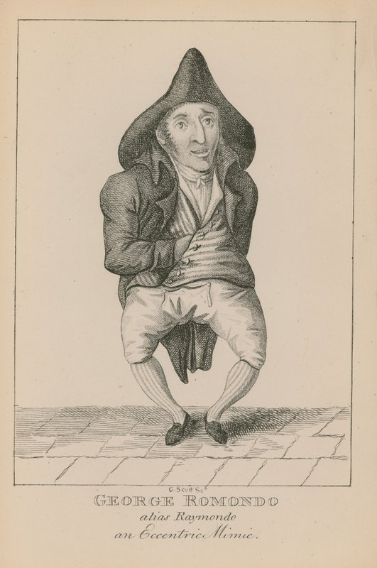 George Romondo, alias Raymondo, un imitateur excentrique - English School