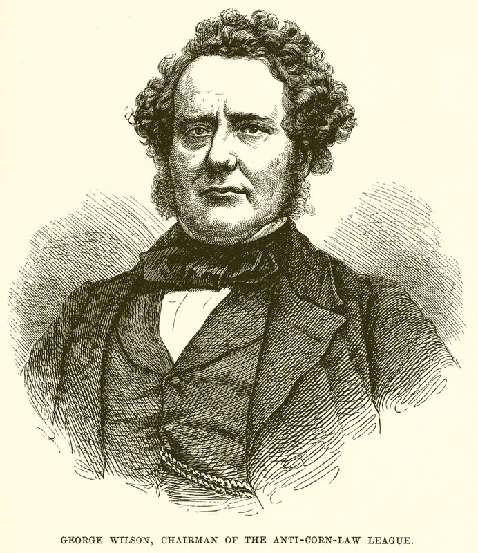 George Wilson, Président de la Ligue Anti-Corn-Law - English School