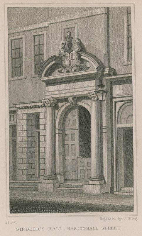 Girdlers Hall, Basinghall Street, Londres - English School