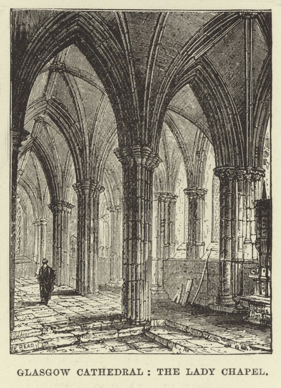 Cathédrale de Glasgow, la Chapelle de la Vierge - English School