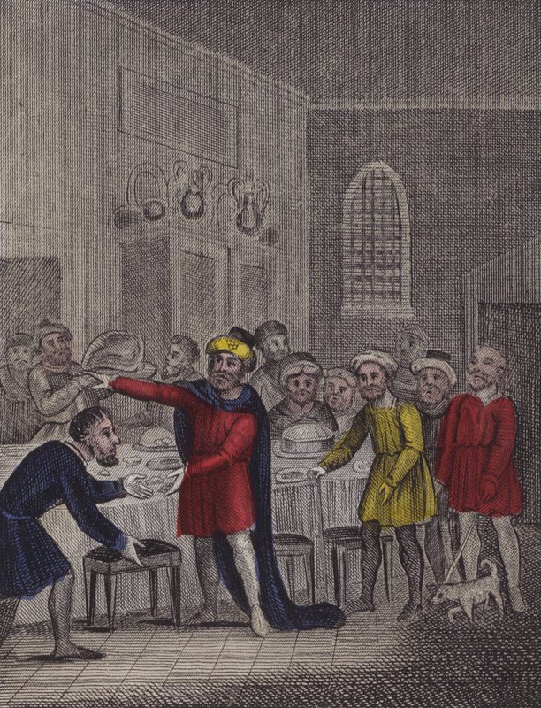 Dieu fait un festin et invite ses créatures à venir... - English School