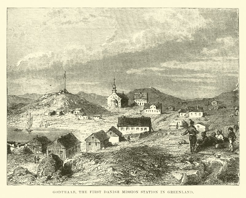 Godthaab, la première station missionnaire danoise au Groenland - English School