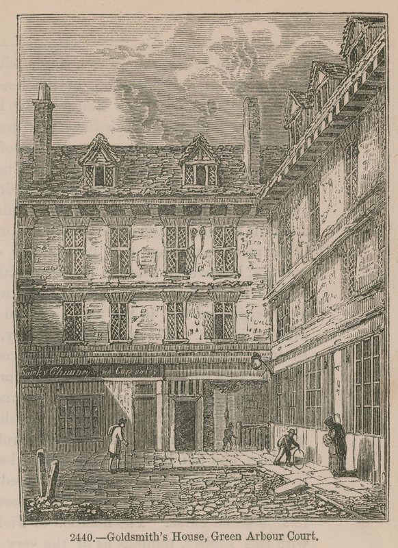 Maison de Goldsmith, Green Arbour Court, Londres - English School