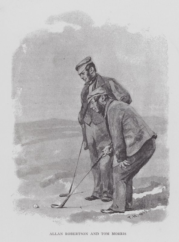 Golf : Allan Robertson et Tom Morris - English School