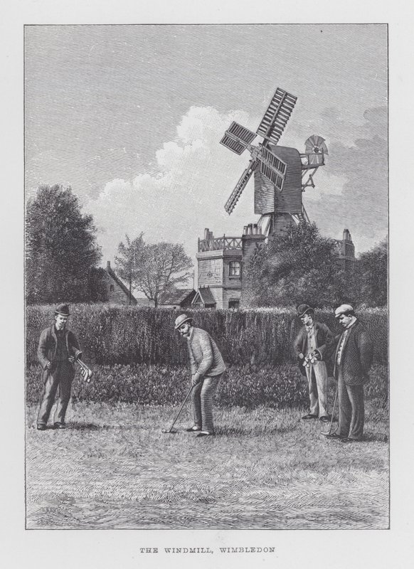 Golf : Le moulin à vent, Wimbledon - English School