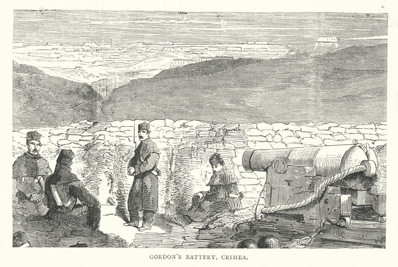 Batterie de Gordon, Crimée - English School