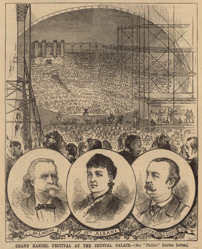 Grand festival Handel au Crystal Palace - English School