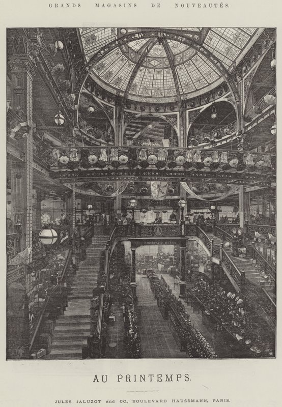 Grands Magasins de Nouveautés au Printemps - English School