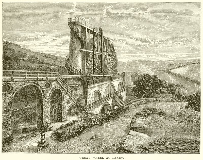Grande roue à Laxey - English School